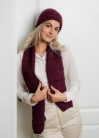 Estense Mütze und Schal Regia Premium Cashmere Gratis Anleitung